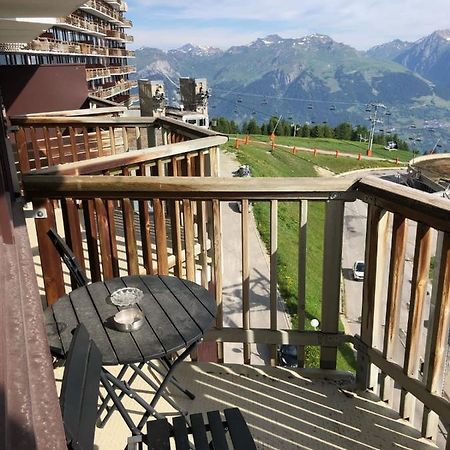 Studio With Balcony View On The Mountain Leilighet La Plagne Eksteriør bilde